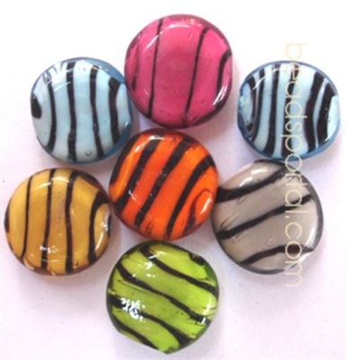 Lampwork Line Decoration Beads