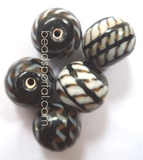 Lampwork Line Decoration Beads