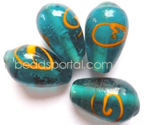 Lampwork Line Decoration Beads