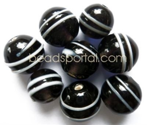 Lampwork Line Decoration Beads