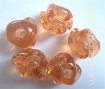 Big Hole Plain Glass Beads