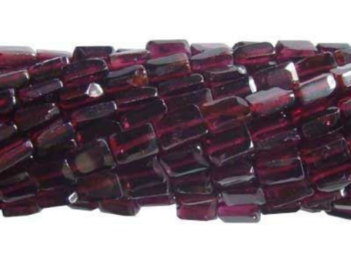 Garnet Faceted Brick