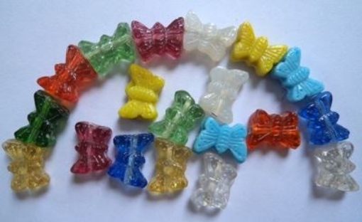 Plain Mix Assorted Glass Beads