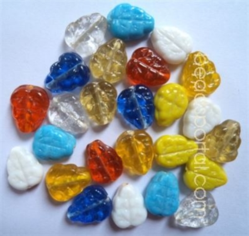 Picture of Plain Mix Assorted Glass Beads