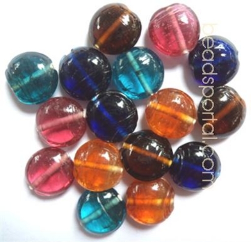 Plain Mix Assorted Glass Beads