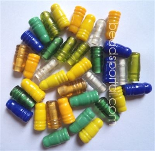 Plain Mix Assorted Glass Beads