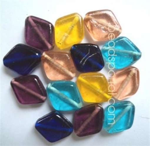 Plain Mix Assorted Glass Beads