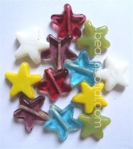 Plain Mix Assorted Glass Beads