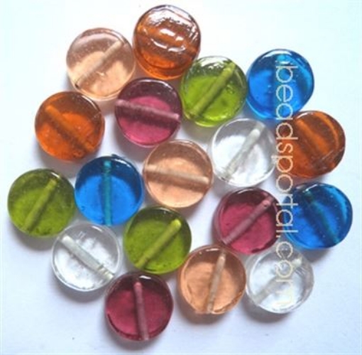 Plain Mix Assorted Glass Beads