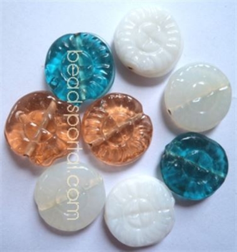 Plain Mix Assorted Glass Beads