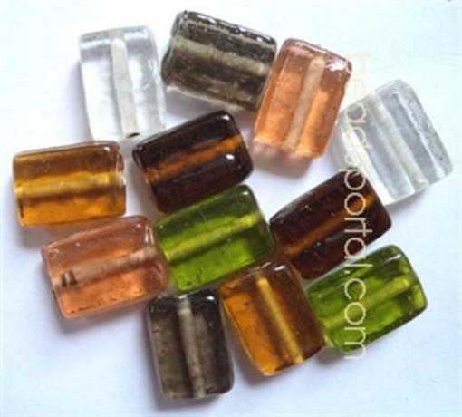 Plain Mix Assorted Glass Beads