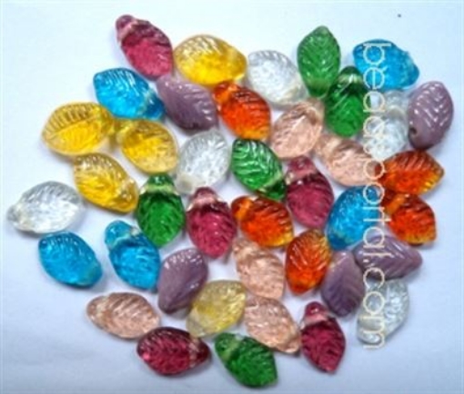 Plain Mix Assorted Glass Beads