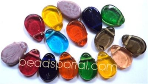 Plain Mix Assorted Glass Beads