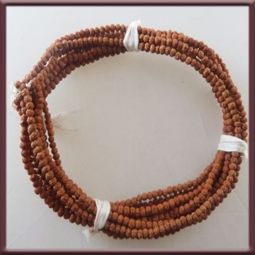 Rudraksha Beads String (109 pcs) 4.5mm