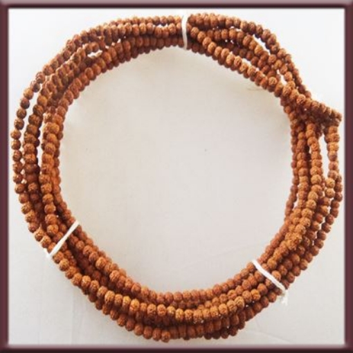Rudraksha Beads String (109 pcs) 5.5mm