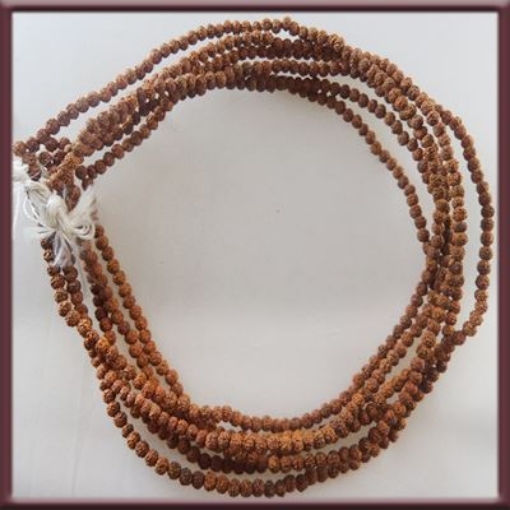 Rudraksha Beads String (109 pcs) 6mm