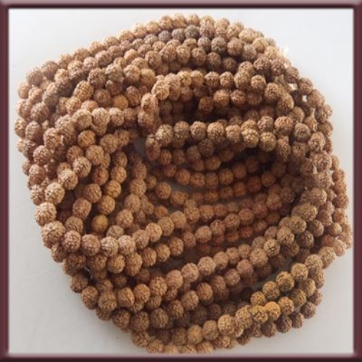 Rudraksha Beads String (109 pcs) 8mm