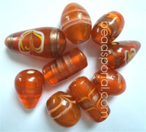 Lampwork Fancy Mix  Beads