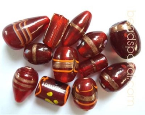 Lampwork Fancy Mix  Beads