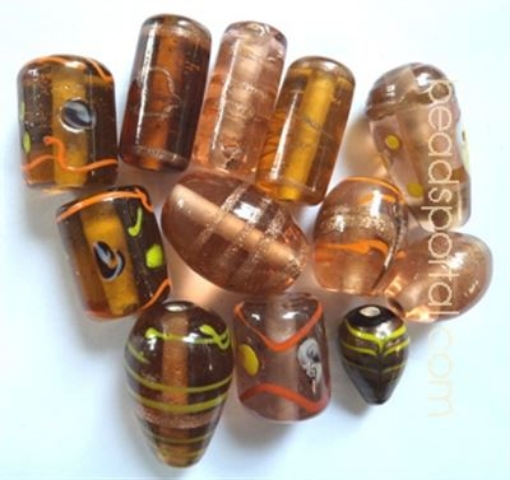 Lampwork Fancy Mix  Beads