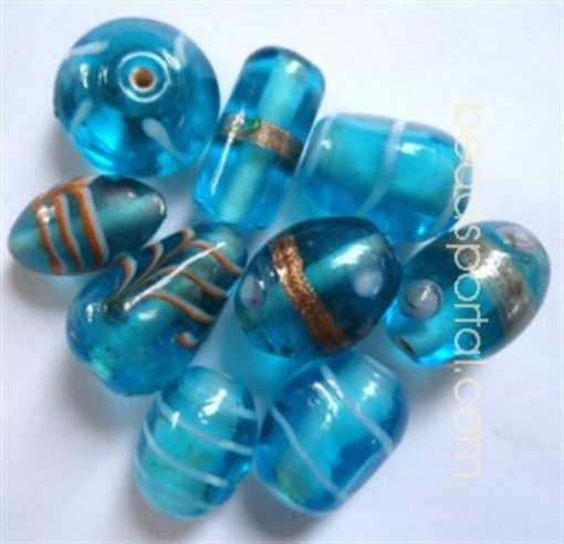 Lampwork Fancy Mix  Beads