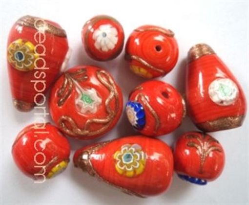 Lampwork Fancy Mix  Beads