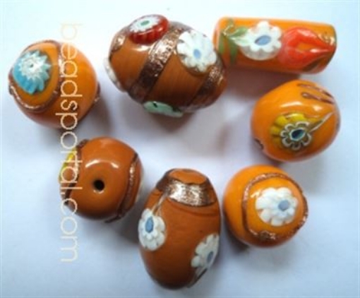 Lampwork Fancy Mix  Beads