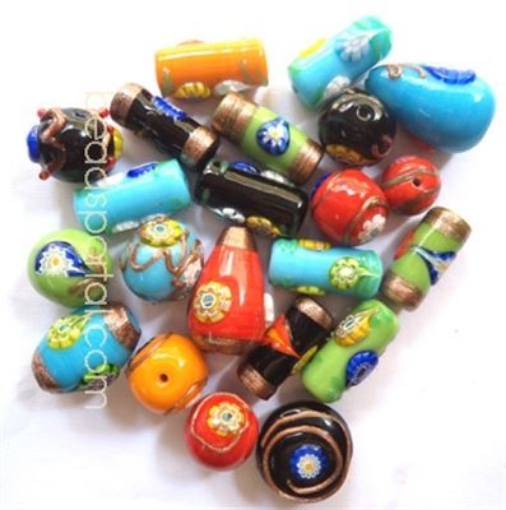 Lampwork Fancy Mix  Beads