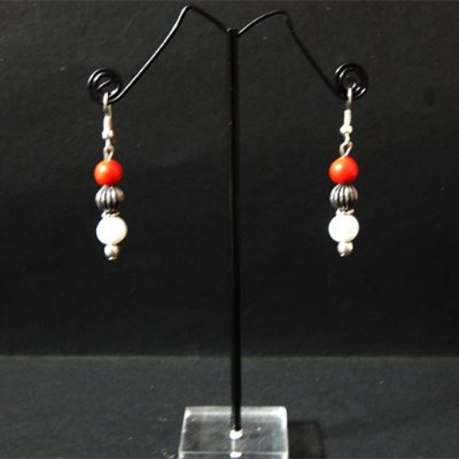  Gem Stone Fancy Earrings