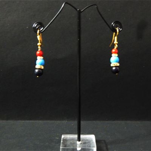  Gem Stone Fancy Earrings