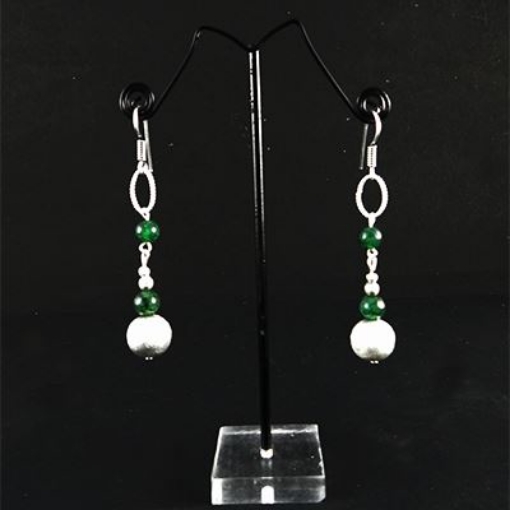  Gem Stone Fancy Earrings