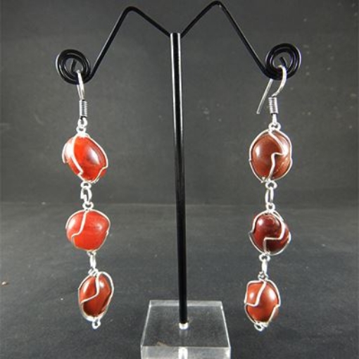 Gem Stone Fancy Earrings