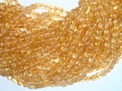 Citrine 5mm Beads