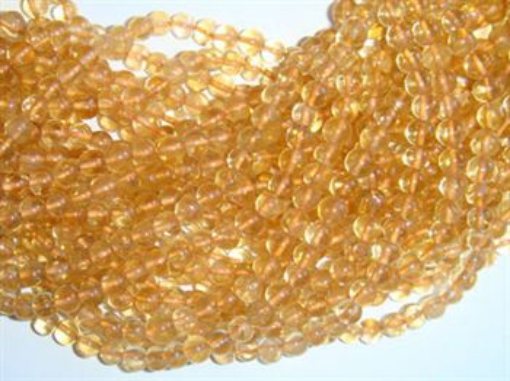 Citrine 5mm Beads