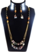Turquoise Chips & Carnelian Gemstone Beads Necklace Set