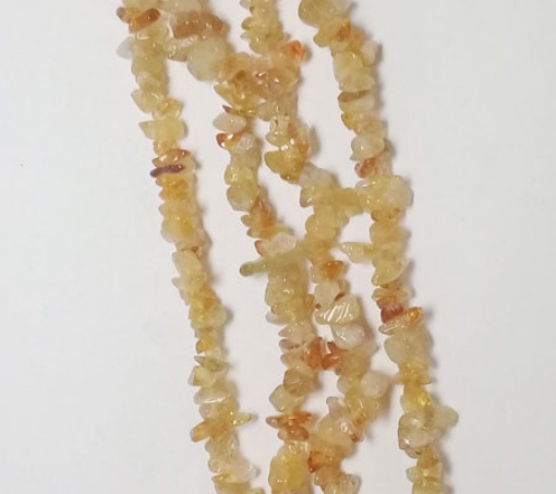 Citrine chips beads