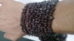 Garnet chips beads