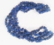 Lapis chips beads