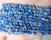 Lapis chips beads