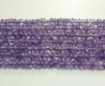 Picture of Amethyst rondelle beads