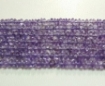 Picture of Amethyst rondelle beads