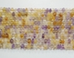 Ametrine rondelle beads