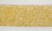 Citrine rondelle beads