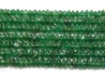 Green Aventurine rondelle beads