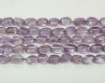 Amethyst Light Oval Beads