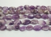 Bio Amethyst Oval Beads