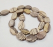 Bio Picture Jasper Oval Beads