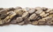 Bio Picture Jasper Oval Beads