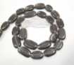 Black Aventurine Oval Beads