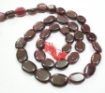 Garnet Oval Beads